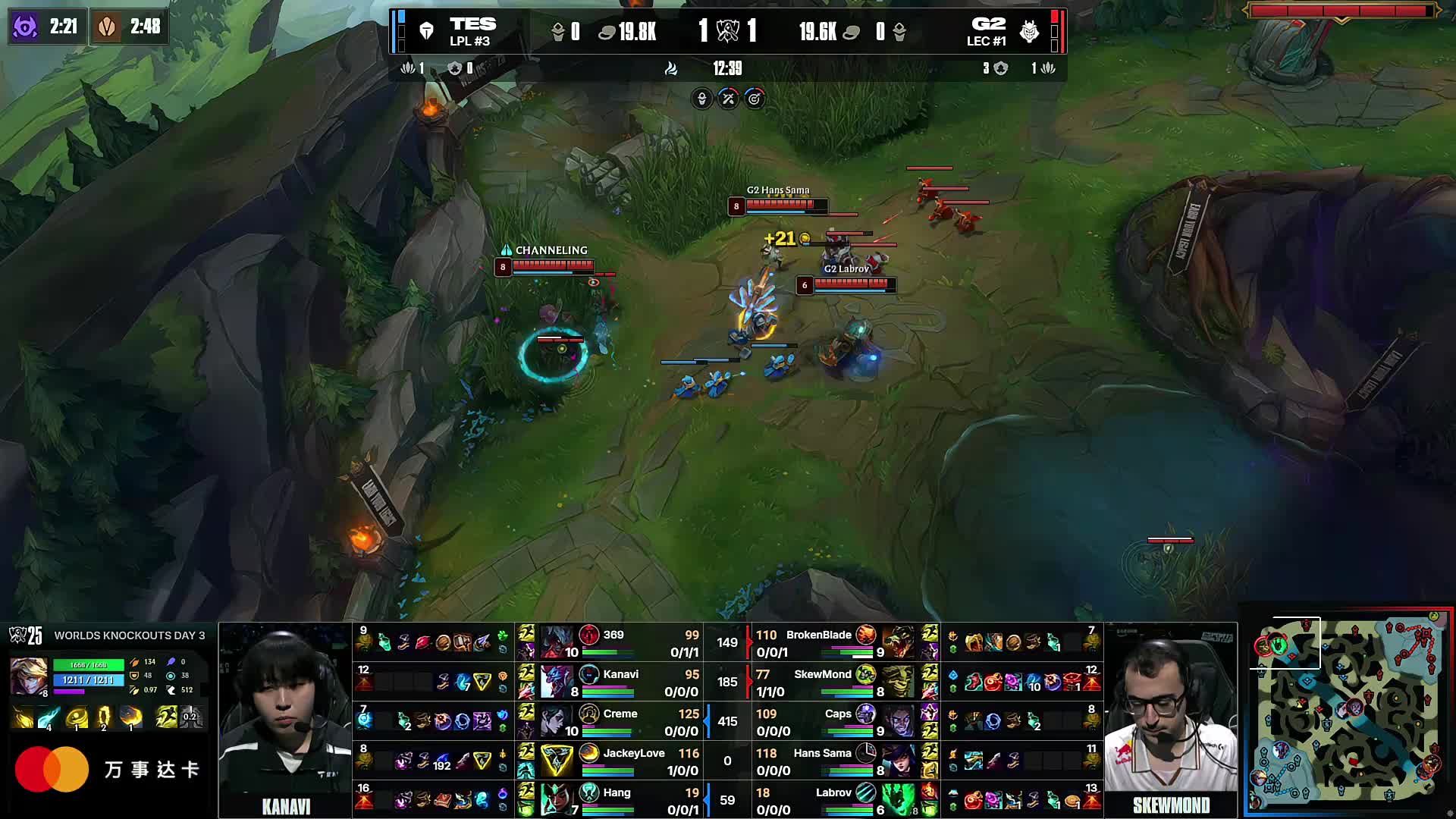 赛前数据：TES大场小场胜率均排名第一 Ale单杀22次暂列第一